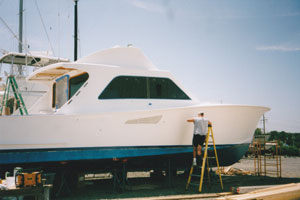 Oceana Boatworks - 53' Tiffany Repair Project